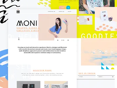 Galaxy No. 3 code css animation custom design development minimal portfolio site website