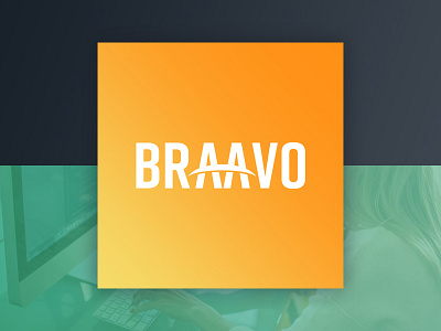 Braavo Logo brand identity brand refresh branding design studio digital graphic design logo product rebrand
