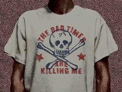 Happy, No Lucky Summerline apparel t shirt texture type typography