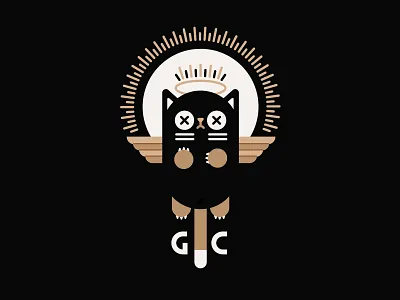 Meow alaina johnson cat collaboration ghost ghostcat hiss meow savy bergeron team