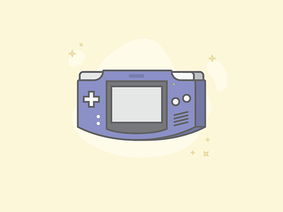 Gameboy Advance flat design gameboy gameboy advance nintendo video games