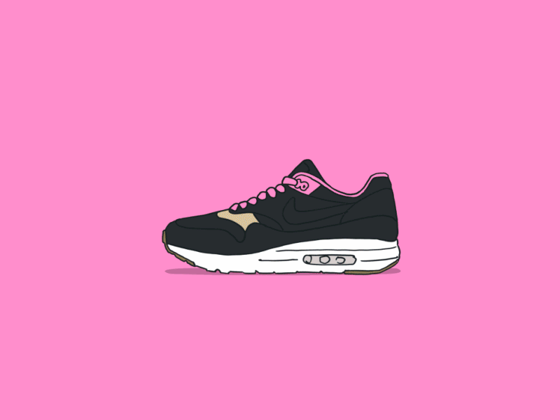 Nike Air Max - Kidrobot airmax cel illustration nike