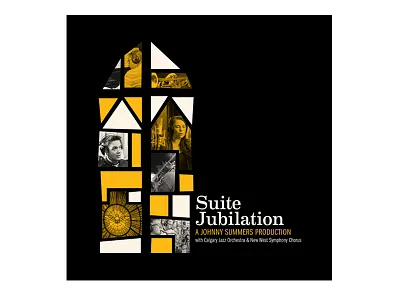 Jazz Orchestra Album Cover #2 album church cover cross glass jazz orchestra stained