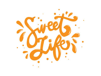 Sweeet liiiiife (Frank Ocean inspired type) frank ocean illustrator lettering ligature typography vector