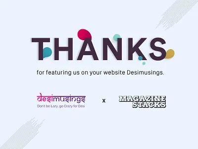 Thank You branding dailyui design illustration logo magazine minimal thanks ui ux