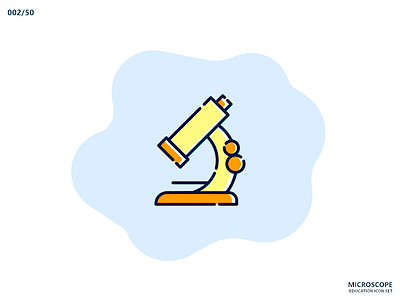Microscope academy health icon iconography science symbol ui user interface ux