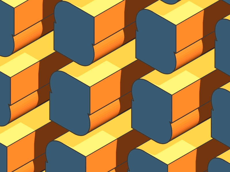 S submission for 36daysoftype 36daysoftype 36daysoftype s alphabet animation isometric loop motion s type typography