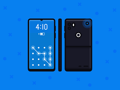 Dream Phone 410 blue dream future lock lockscreen phone