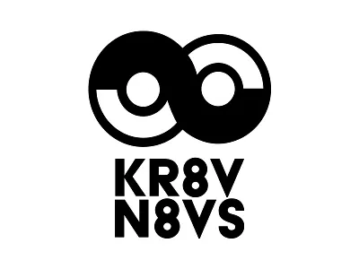 KR8V N8VS Logo design hip hop logo louisville