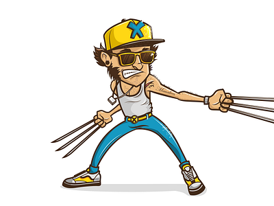 Logan Evolution character design logan marvel wolverine x men xmen