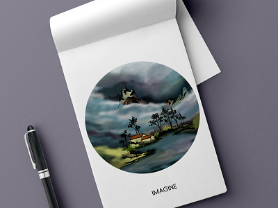 travel Illustration brush drawing illustration photoshop travel