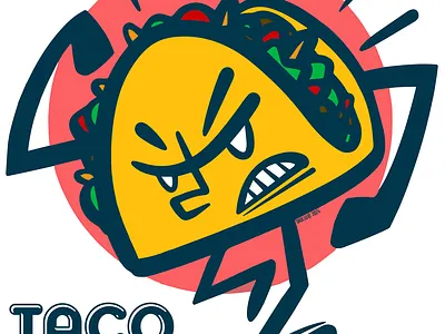 Taco Time! character sean kerry skulluxe tacos