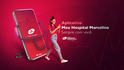 Hospital Marcelino Champagnat | New App artdirection branding graphic design