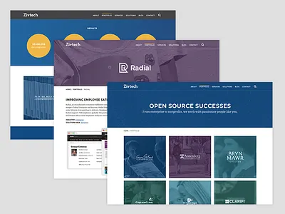 Company Portfolio case studies clients portfolio project displays