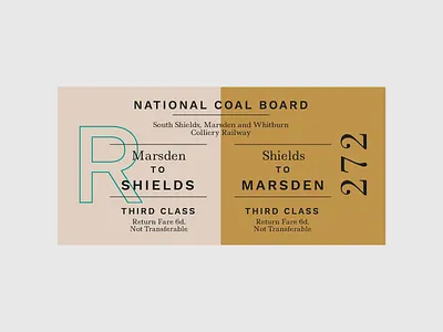 Ticket 4 layout typography