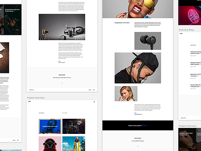 Theme Shot blog minimal theme website