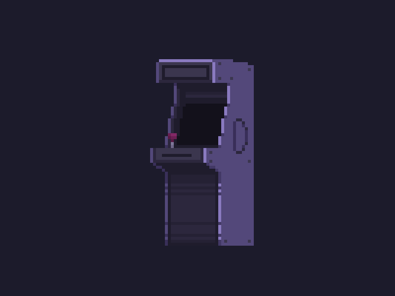 Arcade Machine animatedgif animation gif photoshop pixel dailies pixelart