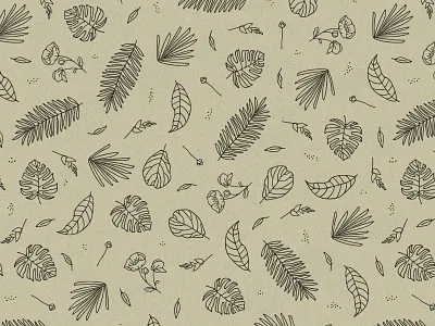 Plant Pattern floral green pattern plants print wallpaper