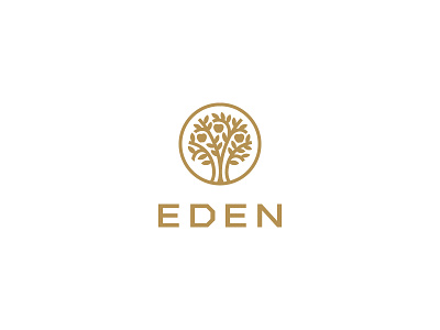 Eden Interior Design apple architect design eden heaven icon interior logo luxury tree