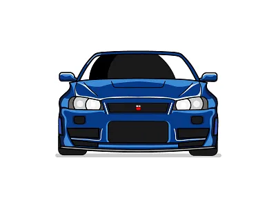 Nissan r34 GTR car gtr nissan r34 racing stance