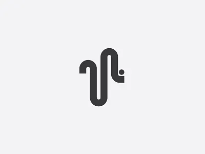 Abstract Animals Series - Snake abstract logo animal logo grid logo logo mark snake logo