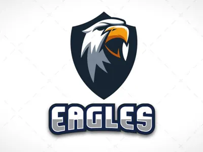 Spectacular Eagle Crest Mascot Logo For Sale | eSports Logo eagle esport esports falcon gaming logo mascot sale