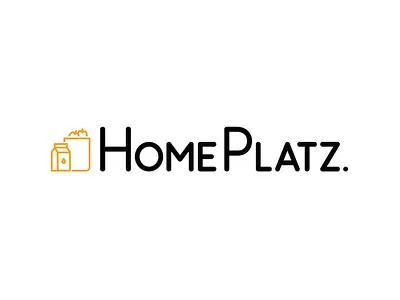 HomePlatz | Logo Redesign brand colour identity illustration logo logotype palette typography