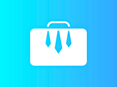 Pre-made LOGO for sale - Job Search briefcase design hong kong job job search logo logos mack minimalism pre made recruit sold