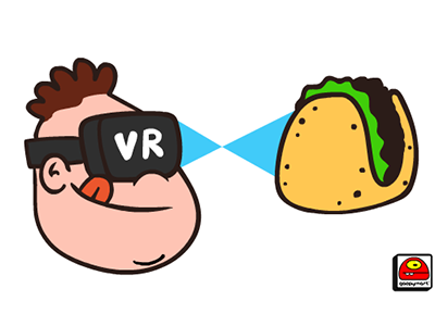 Vr Tacos art artist cartoon creative doodle goopymart illustration