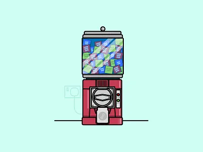 Sweet Machine vector