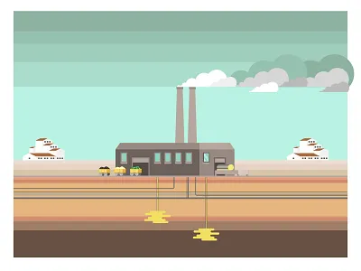 Various types of insulations for the house - 3 illustrations motion design tutorials