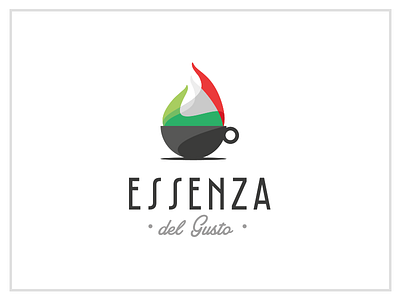 Essenza Coffee Logo cafe coffee essenza flag italia italian italian logo italy