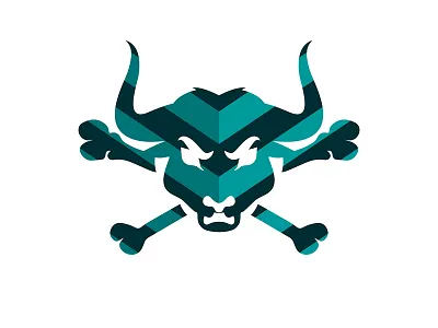Bull / Minotaur icon animal bones bull creature flat head horns icon labyrinth minotaur minotaurus myth