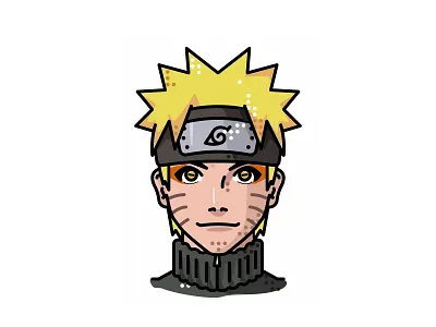 Naruto 2d animation avatar cartoon character face icon illustration image line naruto ninja