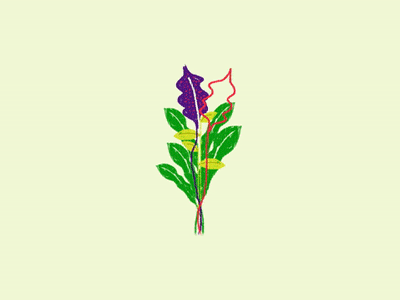 Windy flowers animation cycling earth flower gif green mobile