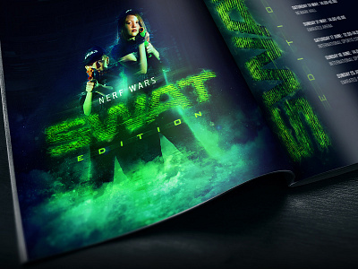 Nerf Wars – SWAT Edition 3d cgi cloud digital art displacement fog photo manipulation photography post production retouching satellite special fx