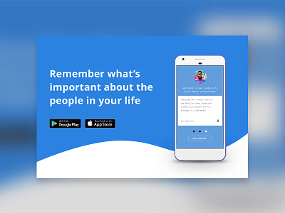 Landing Page app landing page ui