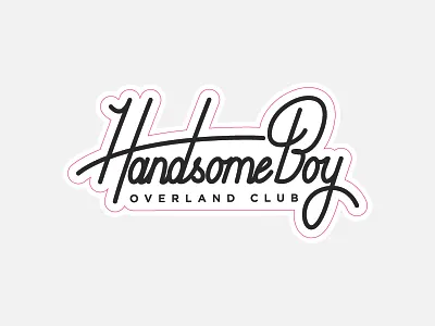 HBOC x StickerMule - Die Cut Stickers design die cut lettering logo print sticker stickermule