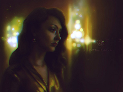 Margot (Hannibal TV series) digital painting digitalart hannibal illustration margo portrait woman