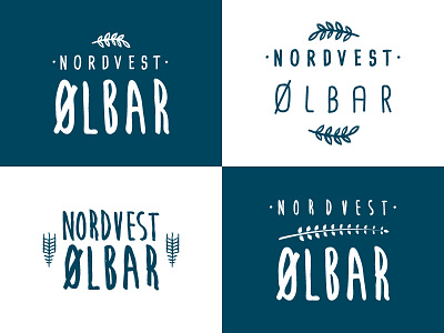 Beer bar logo WIP illustration logo wip