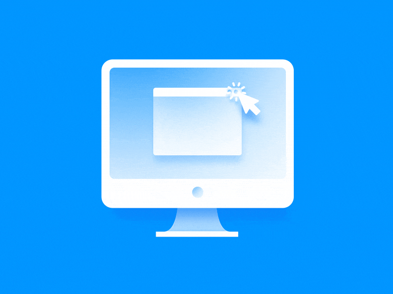 1001megabyte - Error animation animation cursor error mac motion