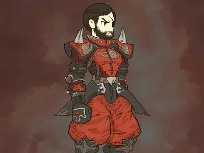 Dark Knight character design