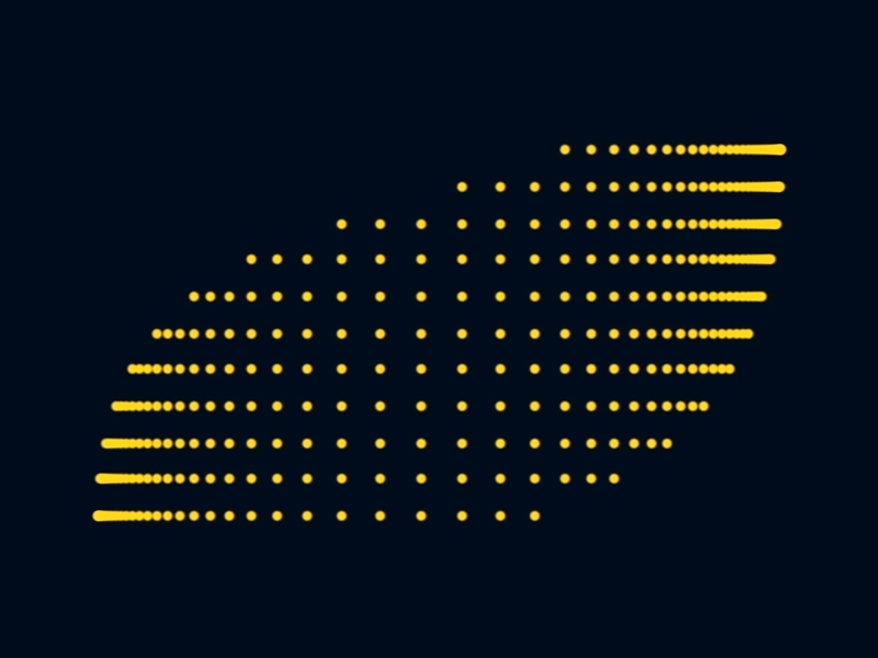 Dots pt.2 after effects animation dots motion graphics particle pattern