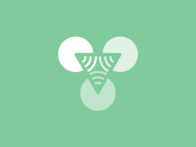 Voice Connect branding icon identity logomark wip