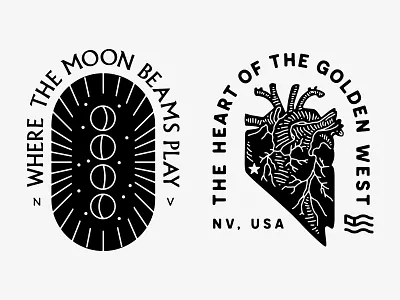 Where the Moon Beams Play beams brooklyn golden heart moon nevada new york city reno silver state west