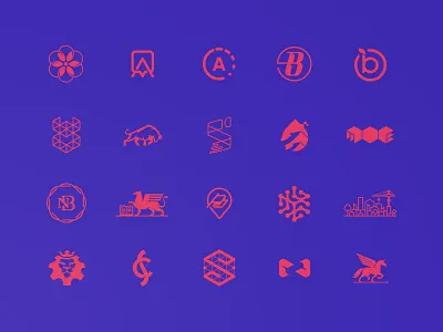 Logofolio vol.04 year/2016 behance branding graphic design logo logofolio marks portfolio symbols