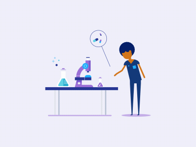 Invibe animation character explainer icon illustration invibe medical medicine story video voice