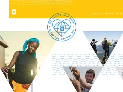 TAP badge branding identity layout pattern