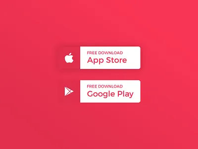 Daily UI | #074 | Download App android app apple button daily ui download google ios mobile ui ux web