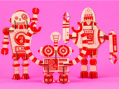 PS Design - Promo Project brand identity branding design graphic design graphic design studio modern design print on wood promo promotion psdesign robot screen printing